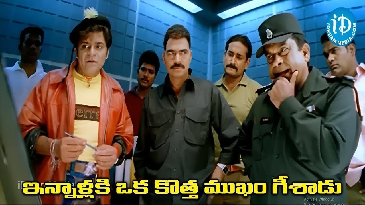 ఇన్నాళ్లకి ఒక కొత్త ముఖం గీశాడు 😂 | Sayaji Shinde, Brahmanandam & Ali Evergreen Comedy Scenes