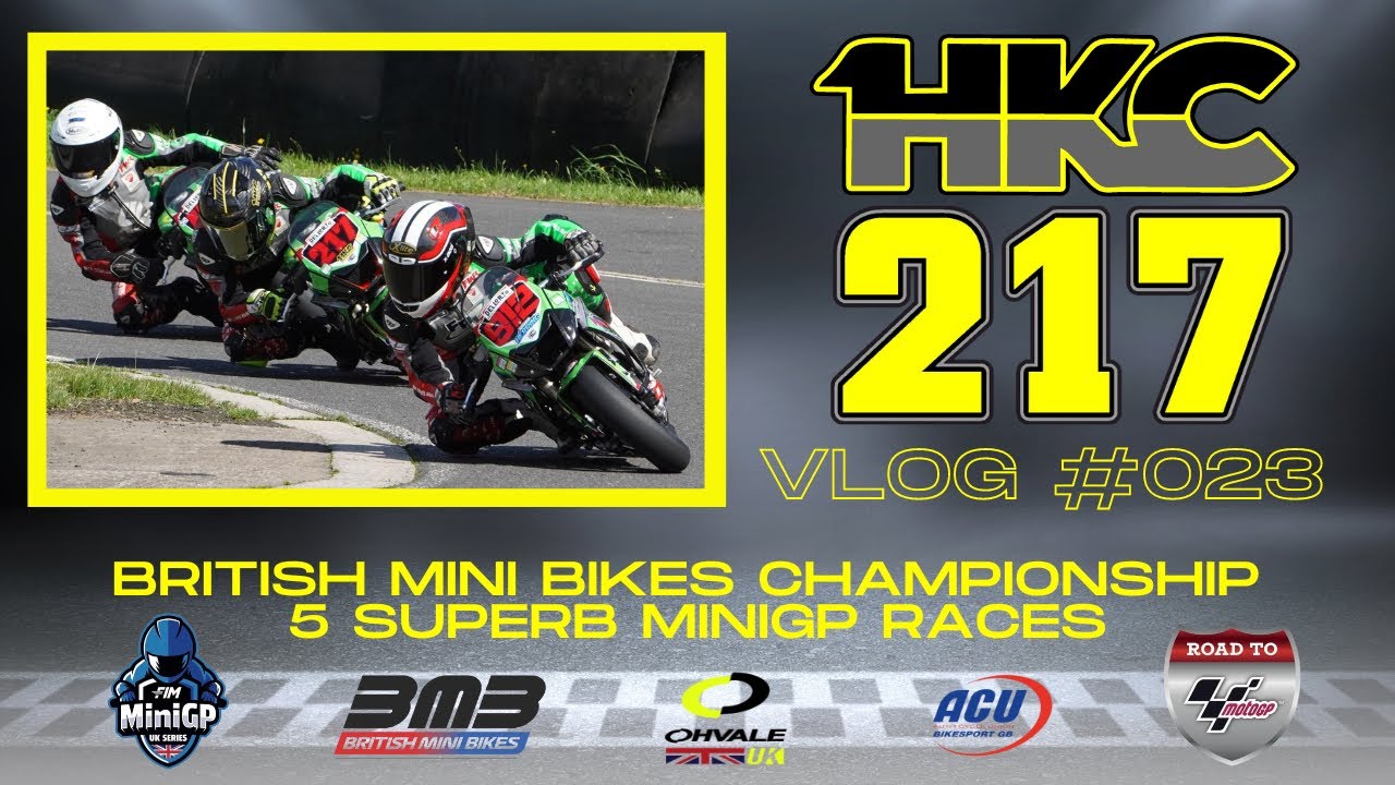 #Vlog 23 Top Ohvale MiniGP Riders Battle at Three Sisters