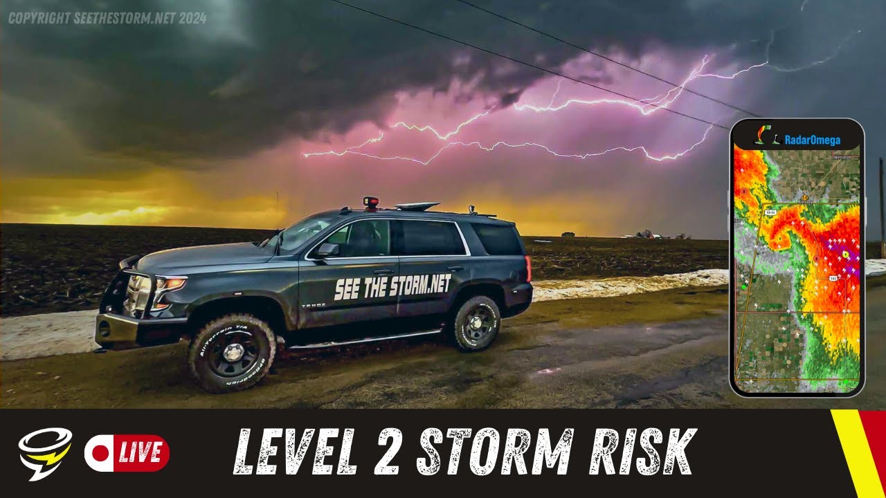 🟥 LIVE STORM CHASER: Severe Weather Forecast for the South!  Ride Along With Us