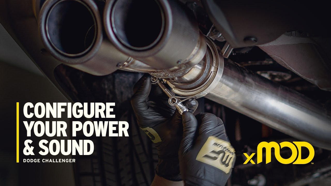 [Configure Your Power & Sound] 2017-2021 Dodge Challenger xMOD Series Exhaust | MagnaFlow #19536