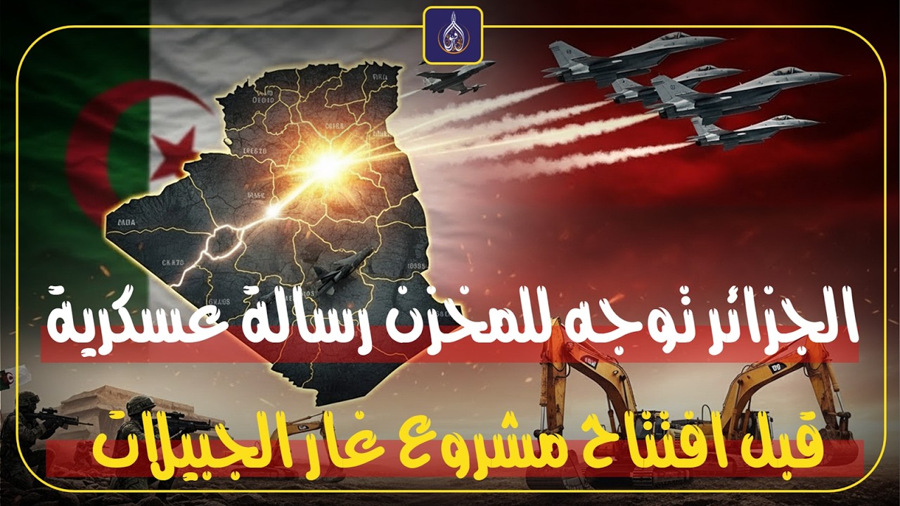 الجزائر توجه للمخزن رسالة عسكرية قبل افتتاح مشروع غار الجبيلات