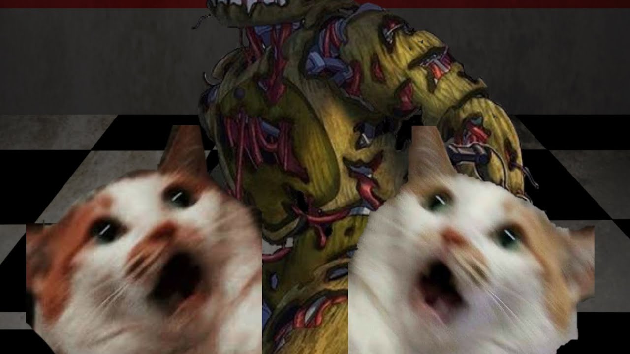 playing fnaf doom with @spahaplaejer