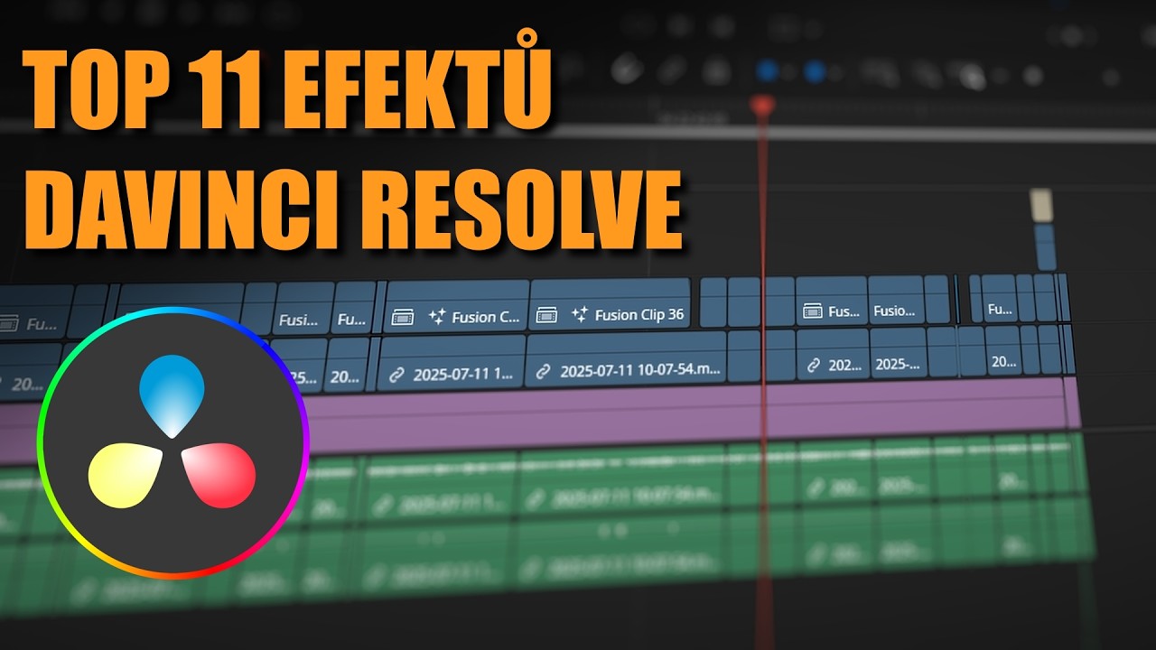 11 Nejlepších Efektů V DaVinci resolve