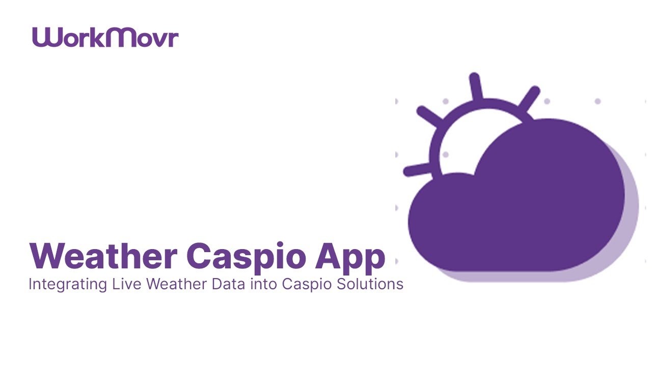 Weather App using Caspio
