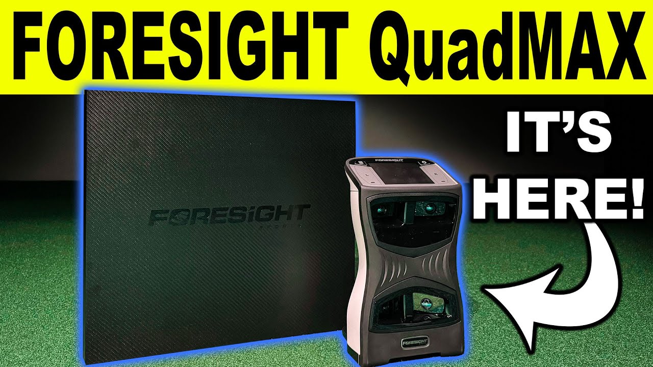 Foresight Sports QuadMax — ПЕРВЫЙ ВЗГЛЯД! Распаковка, настройка и обзор (монитор запуска гольф-кара)