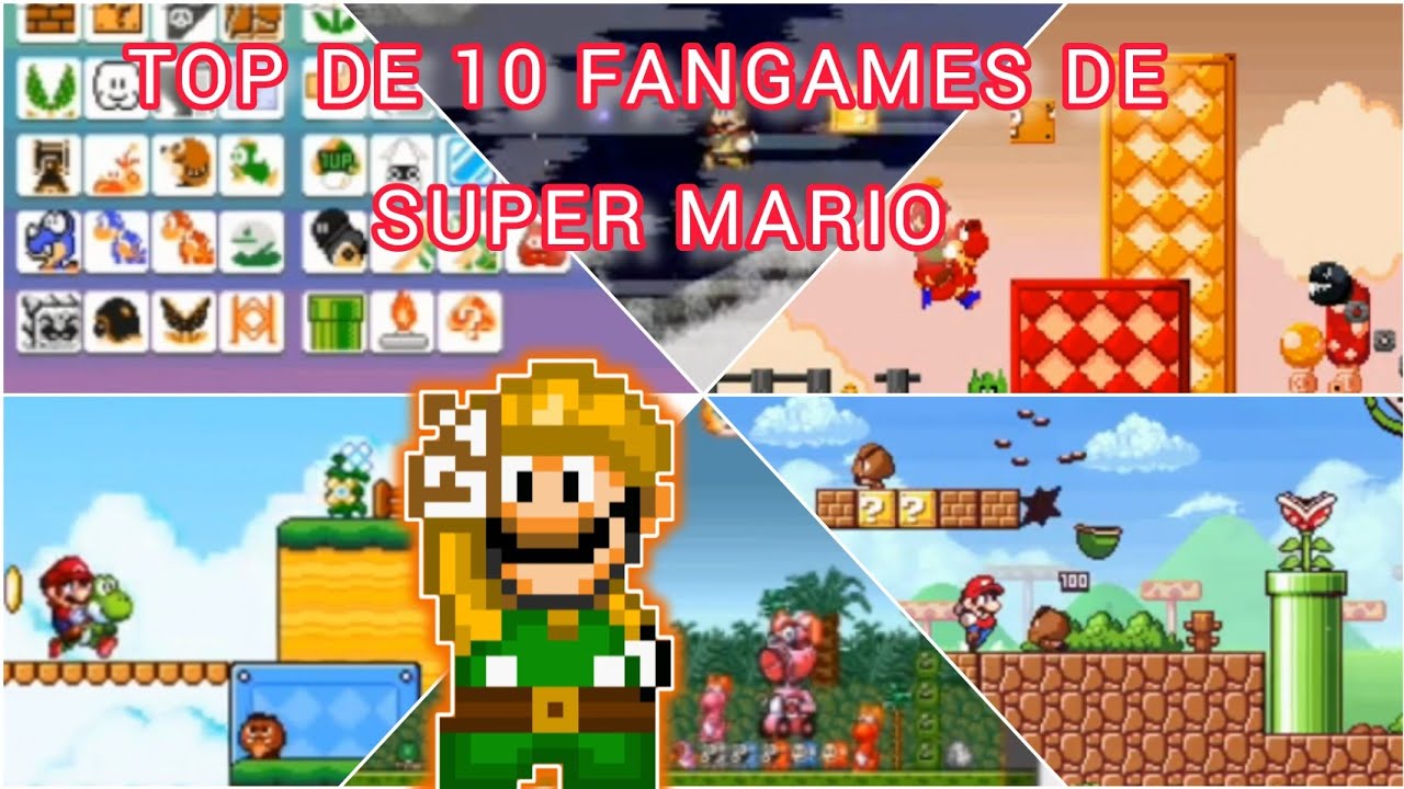 Top de Los 10 Mejores Fan Games de Super Mario para ( PC y Android )
