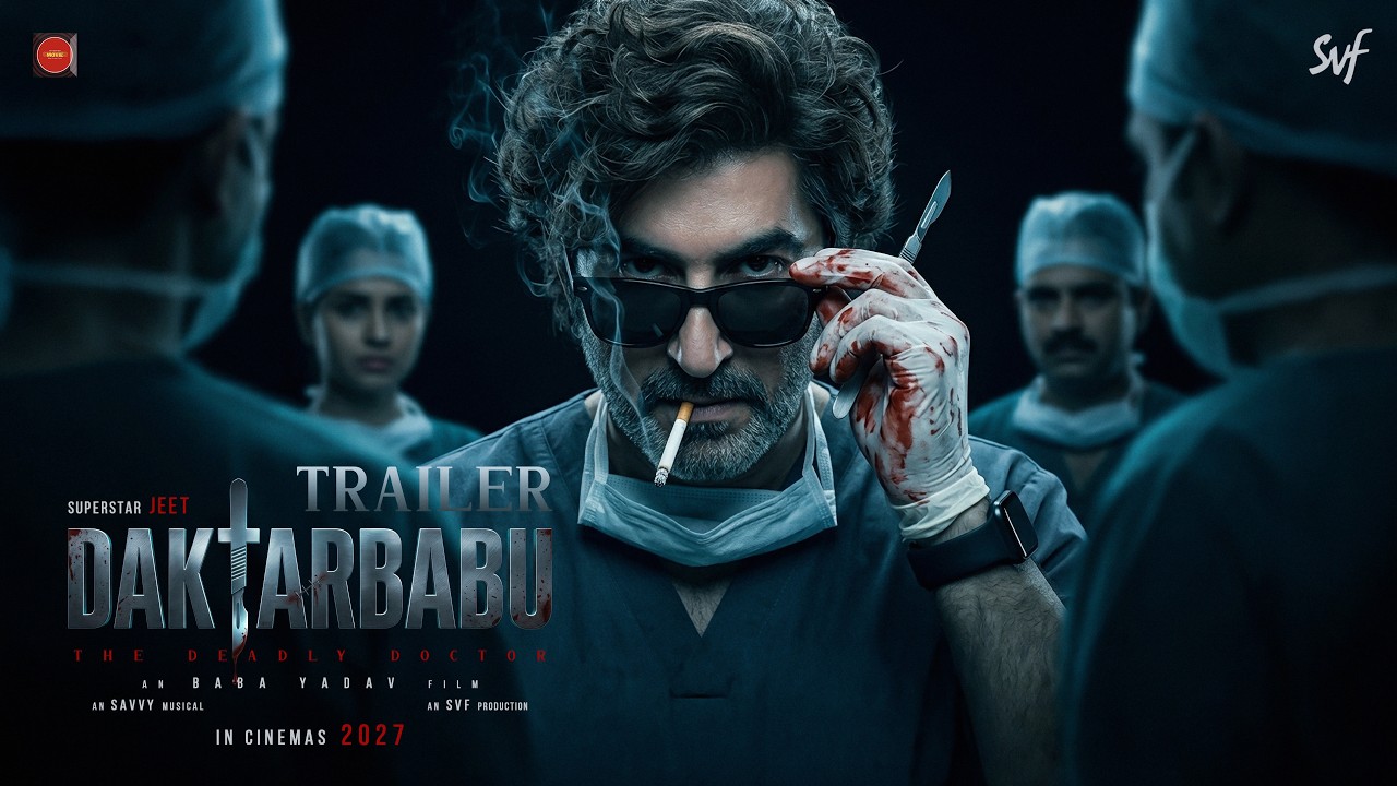 Daktarbabu (ডাক্তারবাবু) - Vision Trailer 2026 | Jeet | Koel Mallick | Baba Yadav | Movie Cruzzer