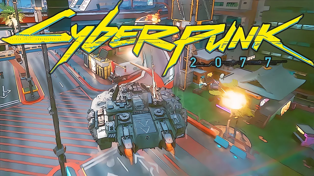Cyberpunk 2077 - Flyable Basilisk Tank Mod
