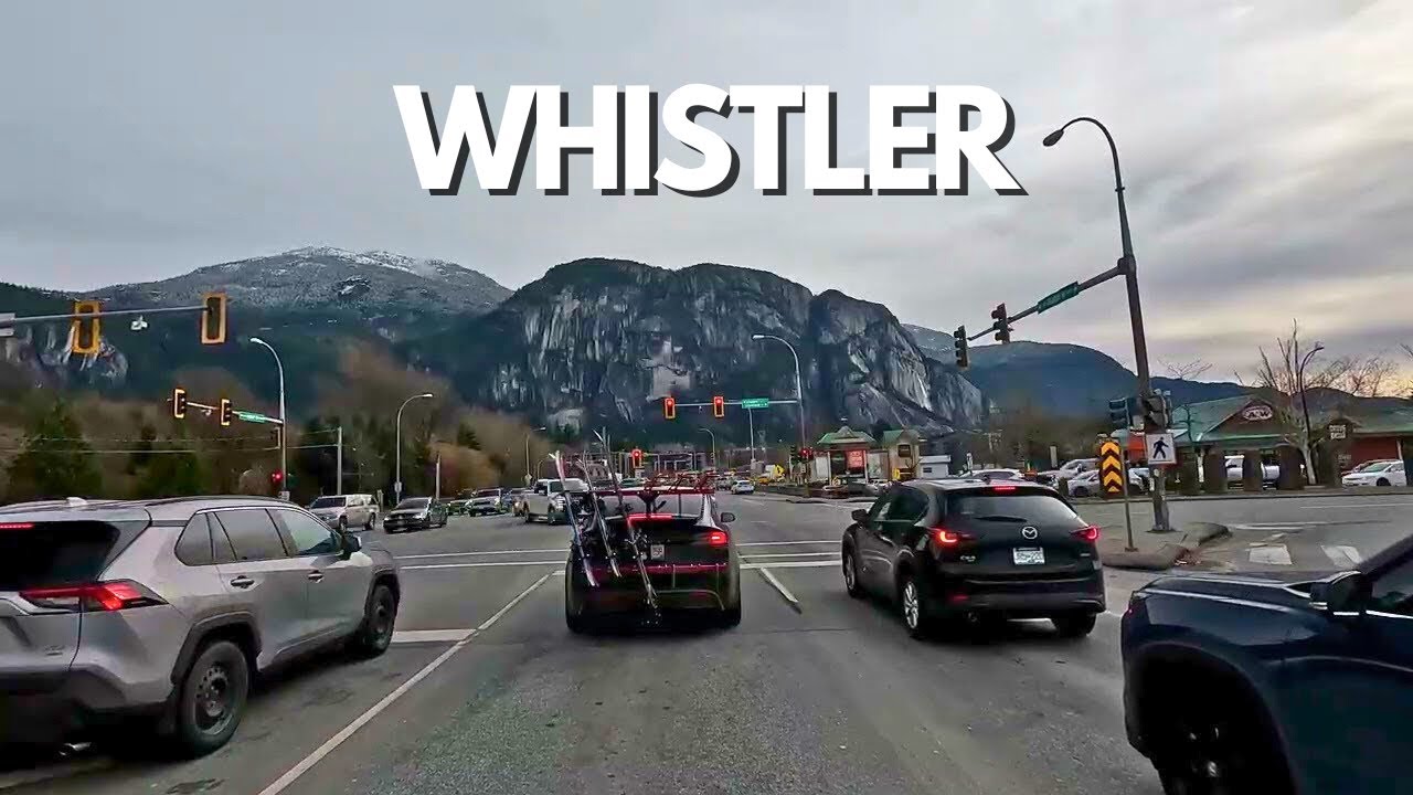 Whistler to Vancouver Scenic Drive Timelapse | Road Trip Views