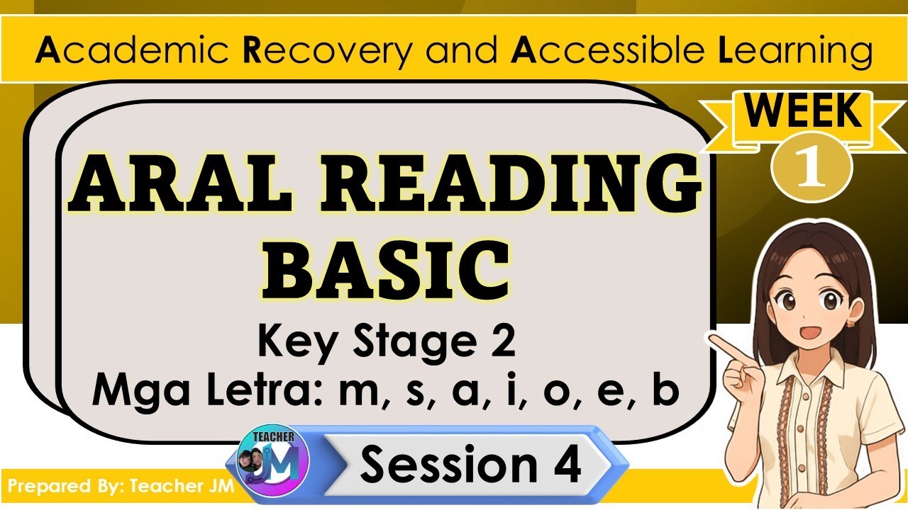 ARAL READING BASIC WEEK 1 SESSION 4 ARAL PROGRAM KEY STAGE 2