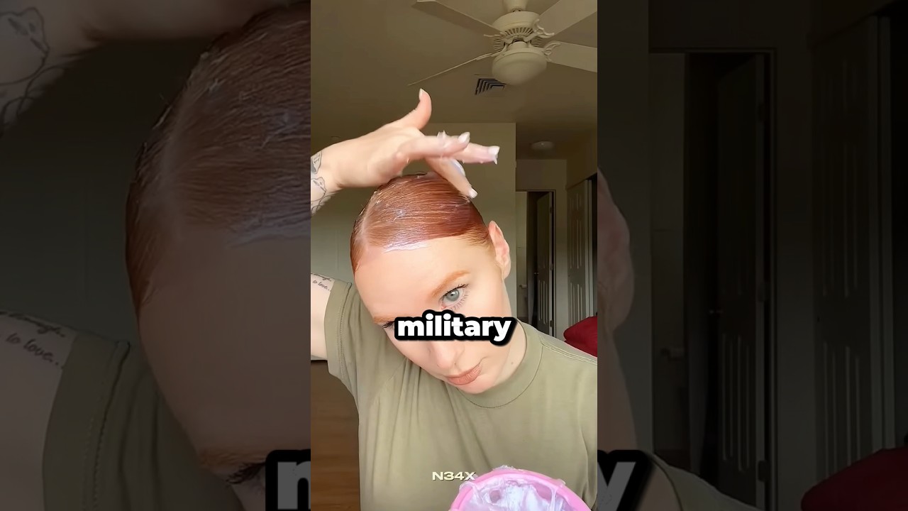 Why American Military Women Rock Solid Their Hair #shorts