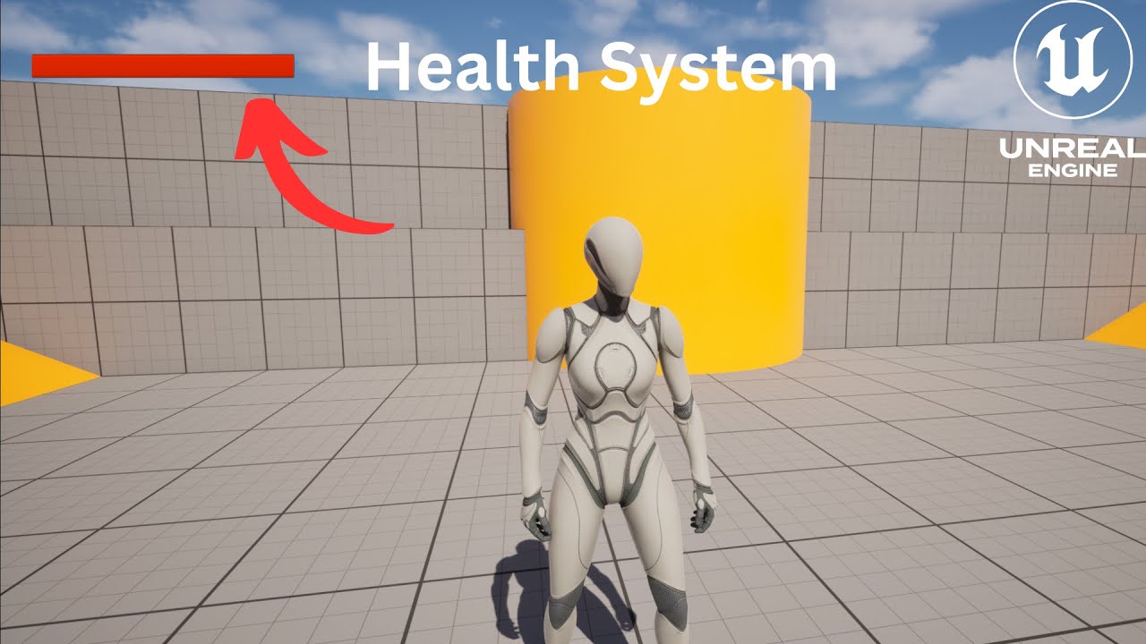1️⃣ 🕹️ Unreal Engine 5 | كيف تسوي Health System بسهولة ❤️🔥
