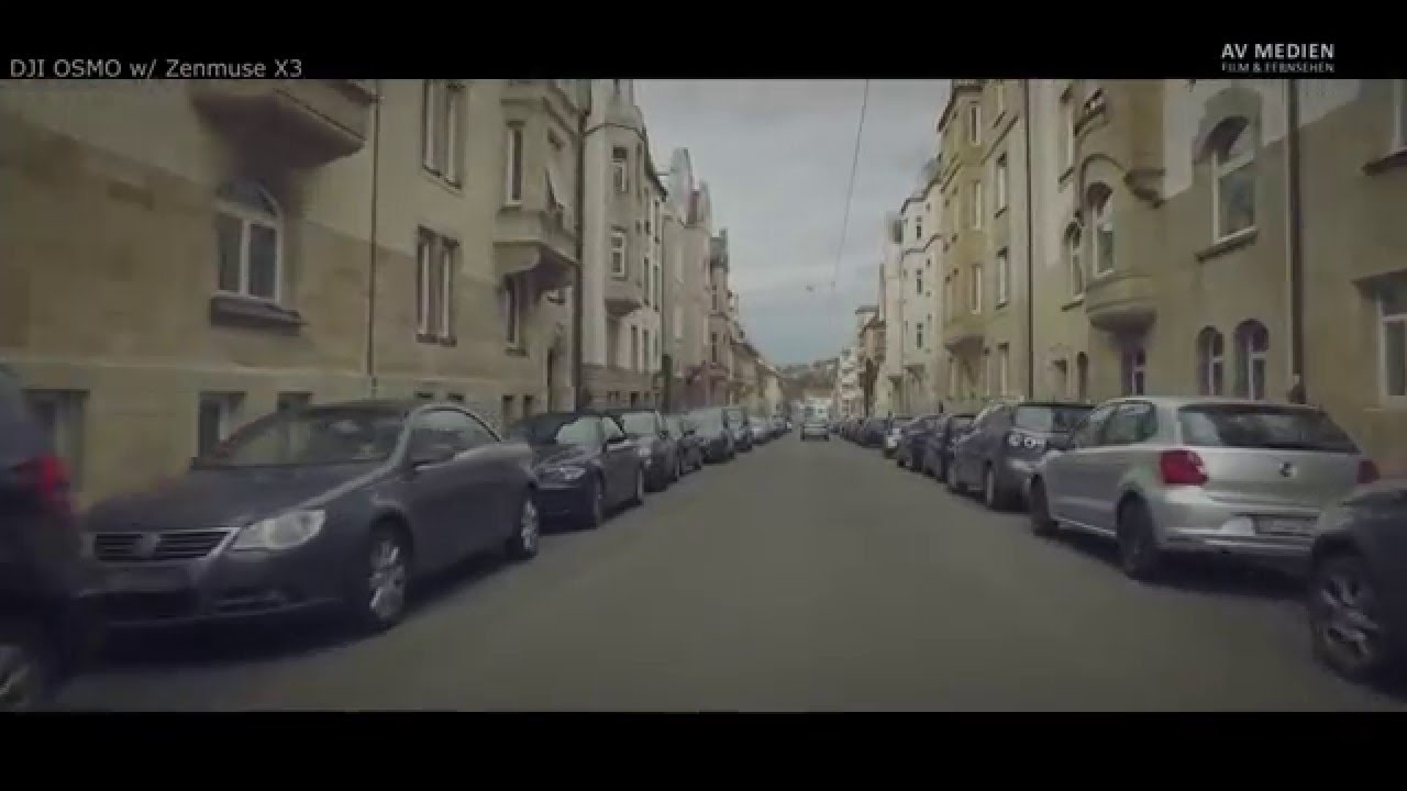 DJI Osmo / DJI Zenmuse X3 sequence shot - tested by AV MEDIEN