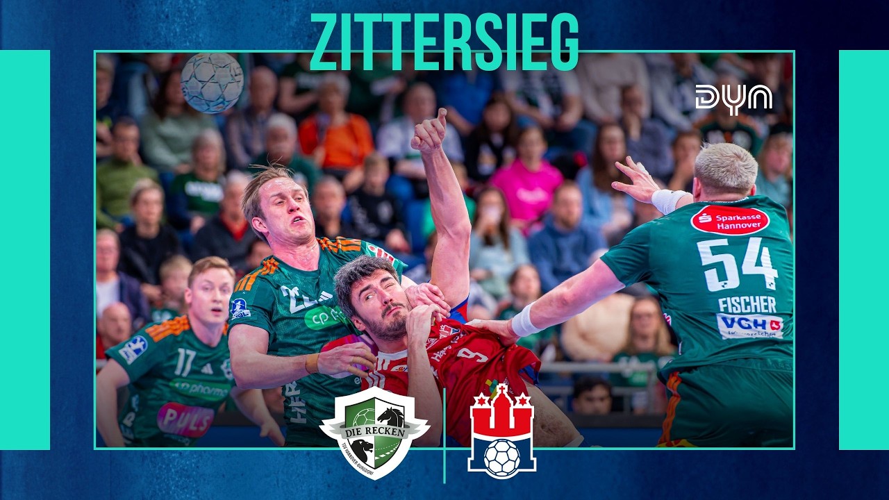 Highlights: TSV Hannover-Burgdorf - HSV Hamburg (Saison 2025/26) DAIKIN HBL | Dyn Handball