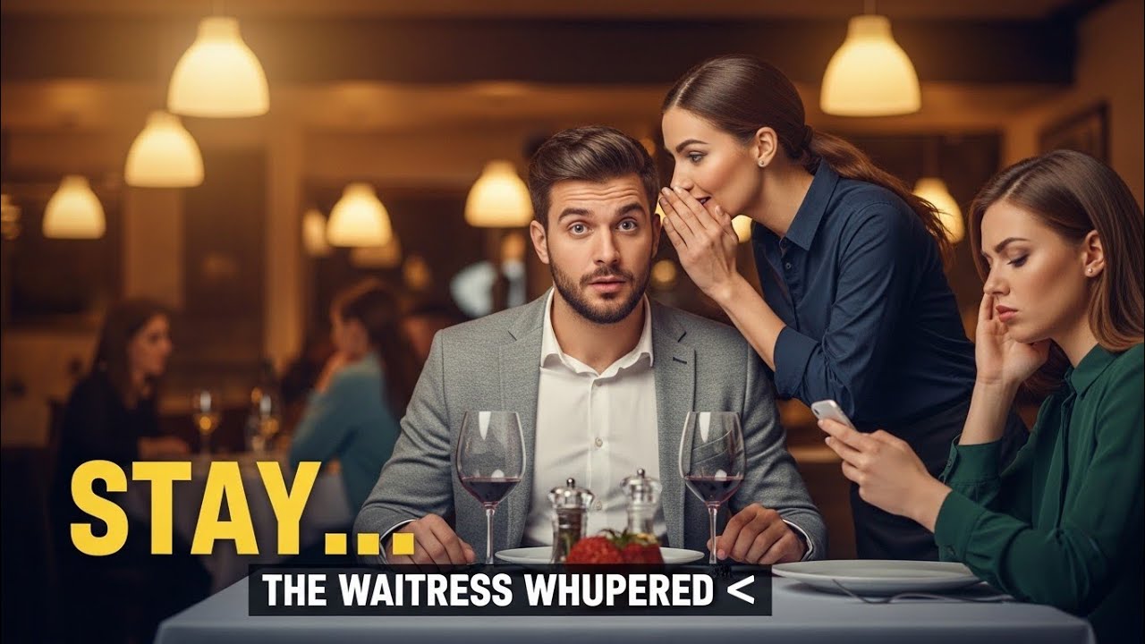 I Had a Terrible Blind Date… Until the Waitress Whispered “Stay” – What Happened Next Was Shocking