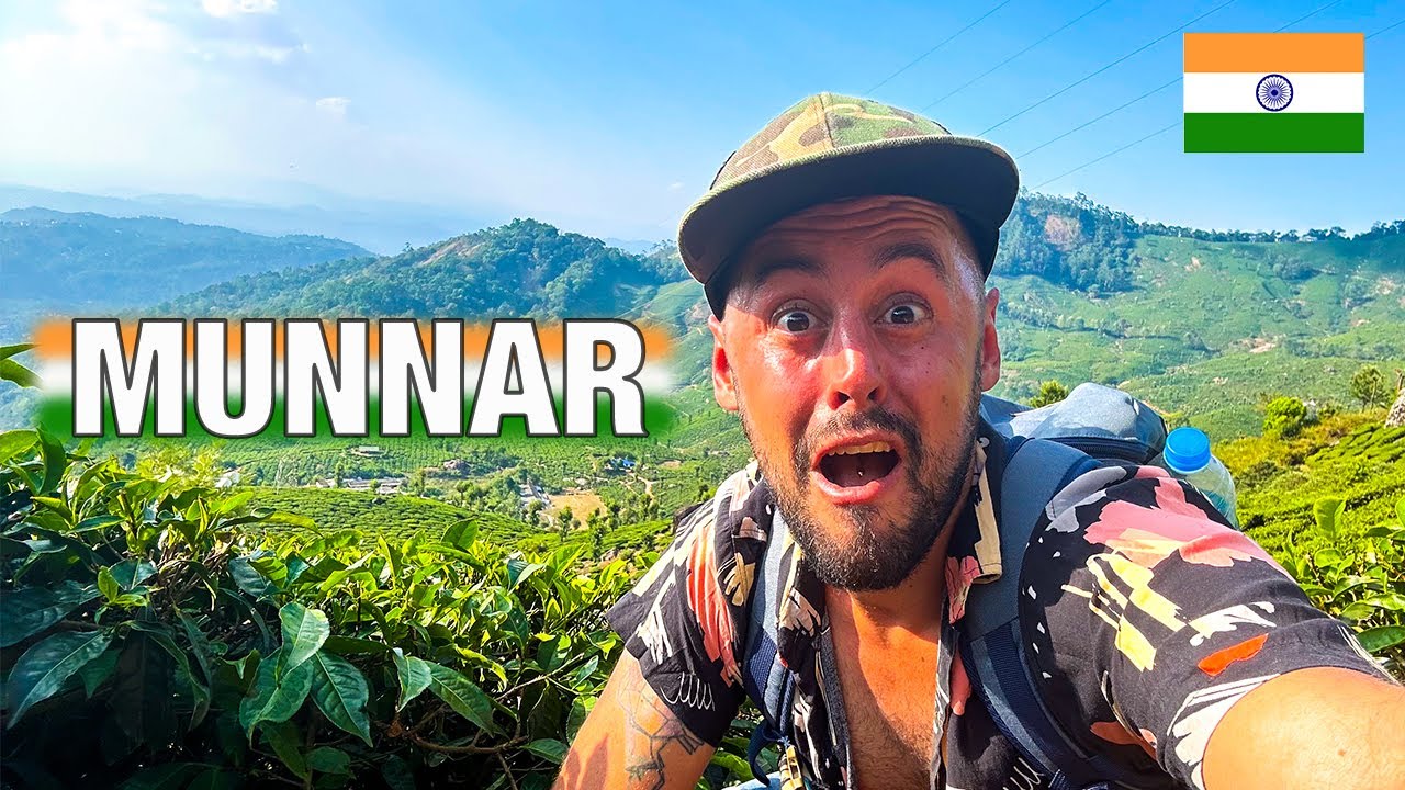 LOST in Munnar Tea Plantations! - Amazing hike in Kerala 🇮🇳