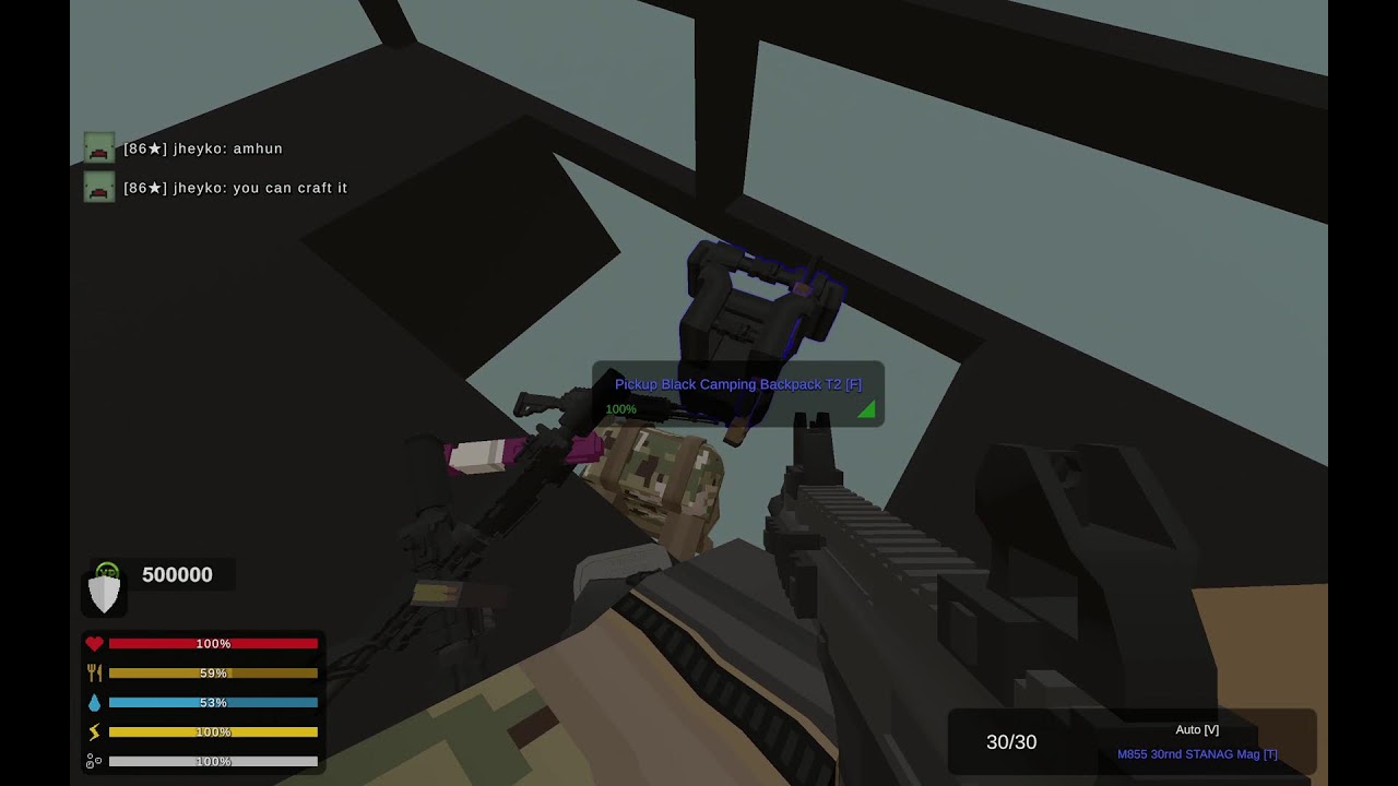 Trying To Survive in Random Unturned Servers