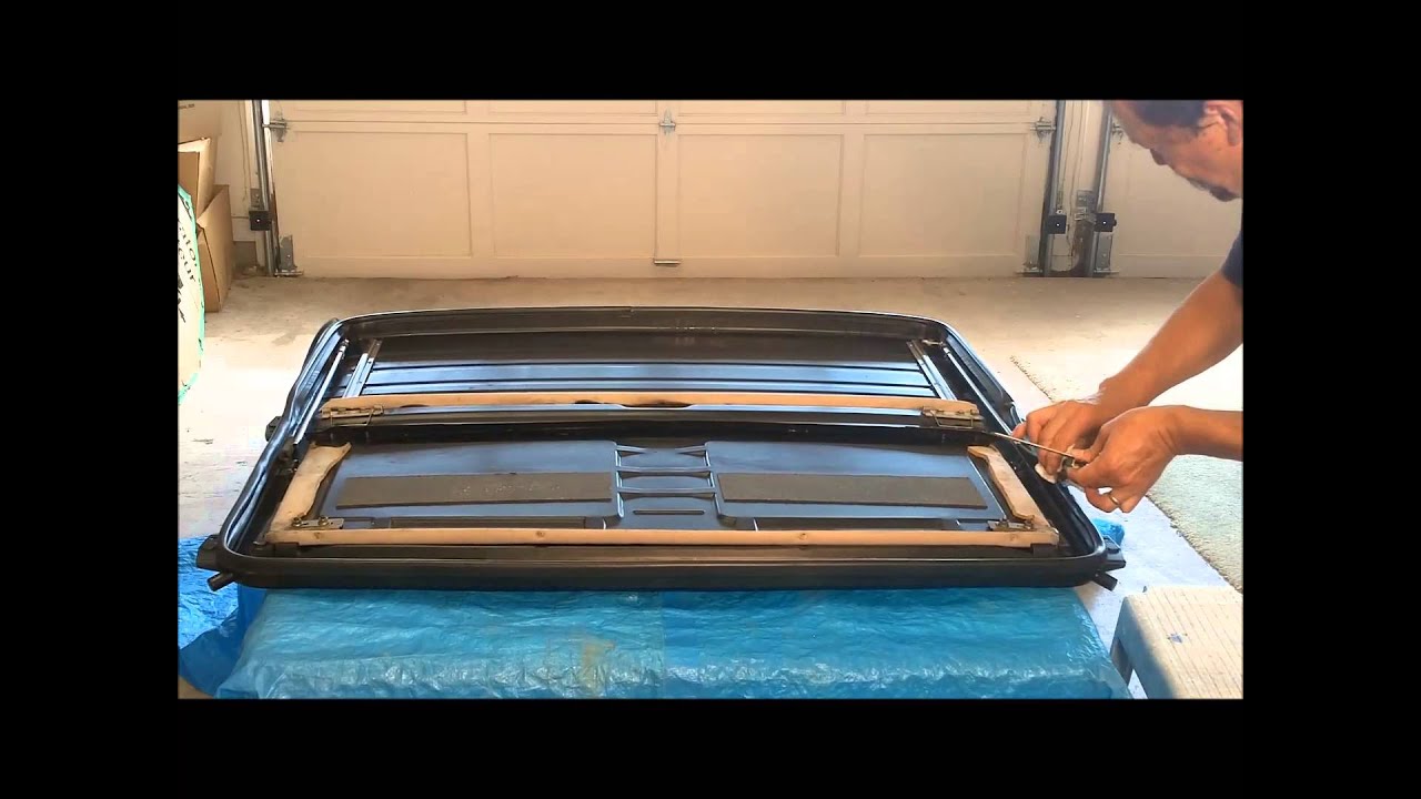 1987 Jaguar XJ6 Sunroof Construction