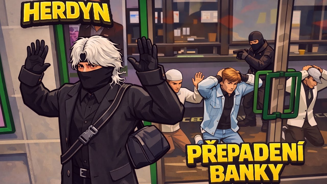 GTA RP GENK 2.0 - HERDYN PŘEPADENÍ BANKY