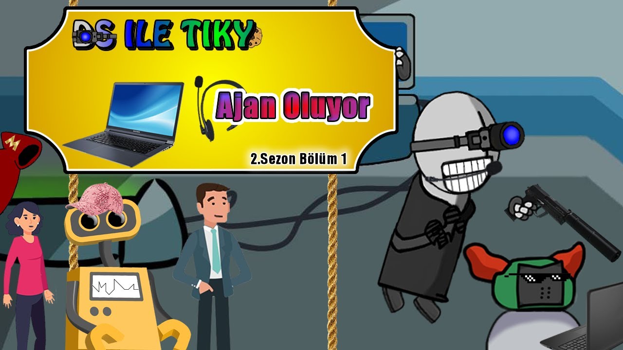 DS ile Tiky Ajan Oluyor | Enimasyon 24. Bölüm