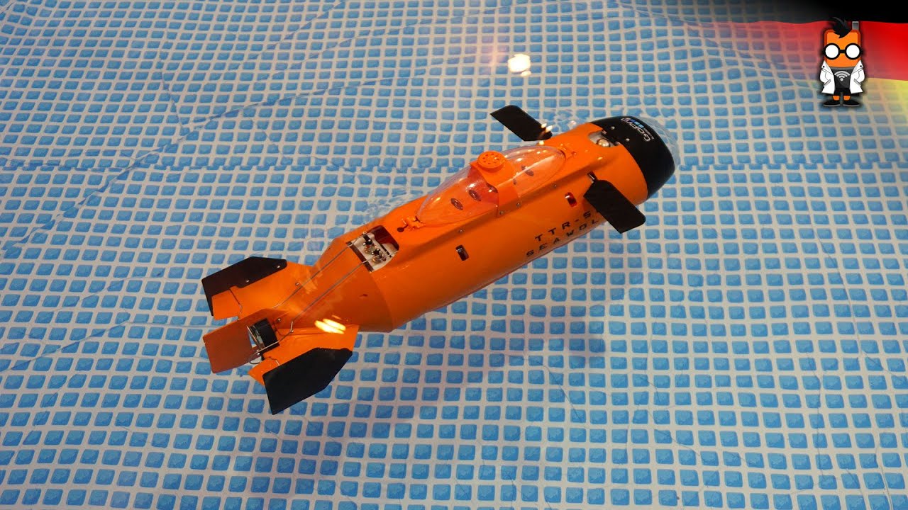 ThunderTiger Seawolf: U-Boot Drohne mit GoPro Hands-On [deutsch]