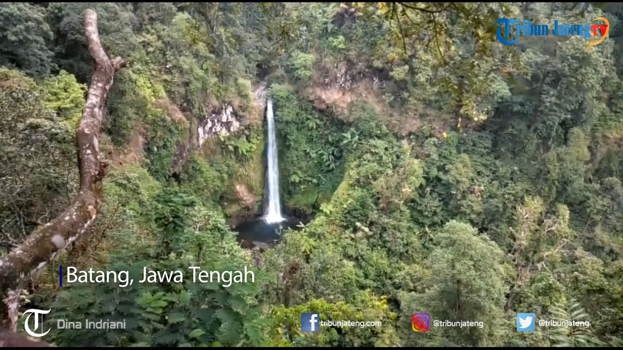 Pesona Curug Genting di Batang yang Masih Alami