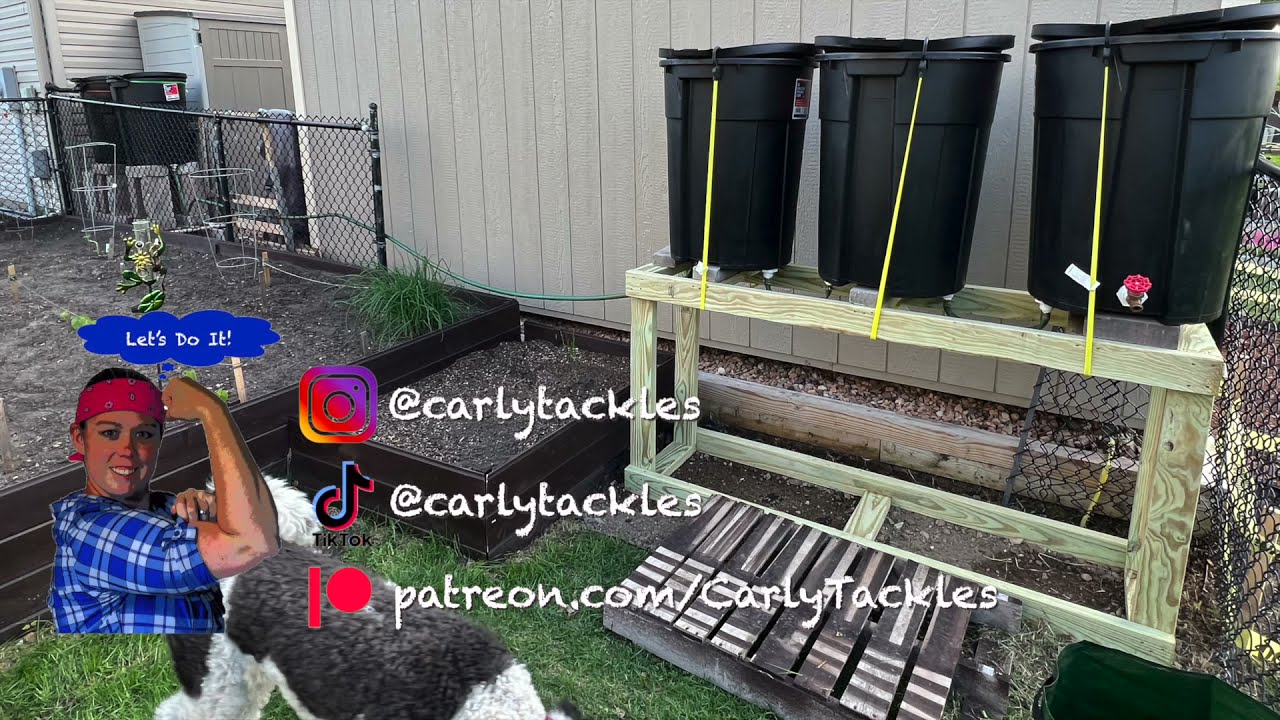 My Rain Barrel System UPDATE! Lessons Learned!