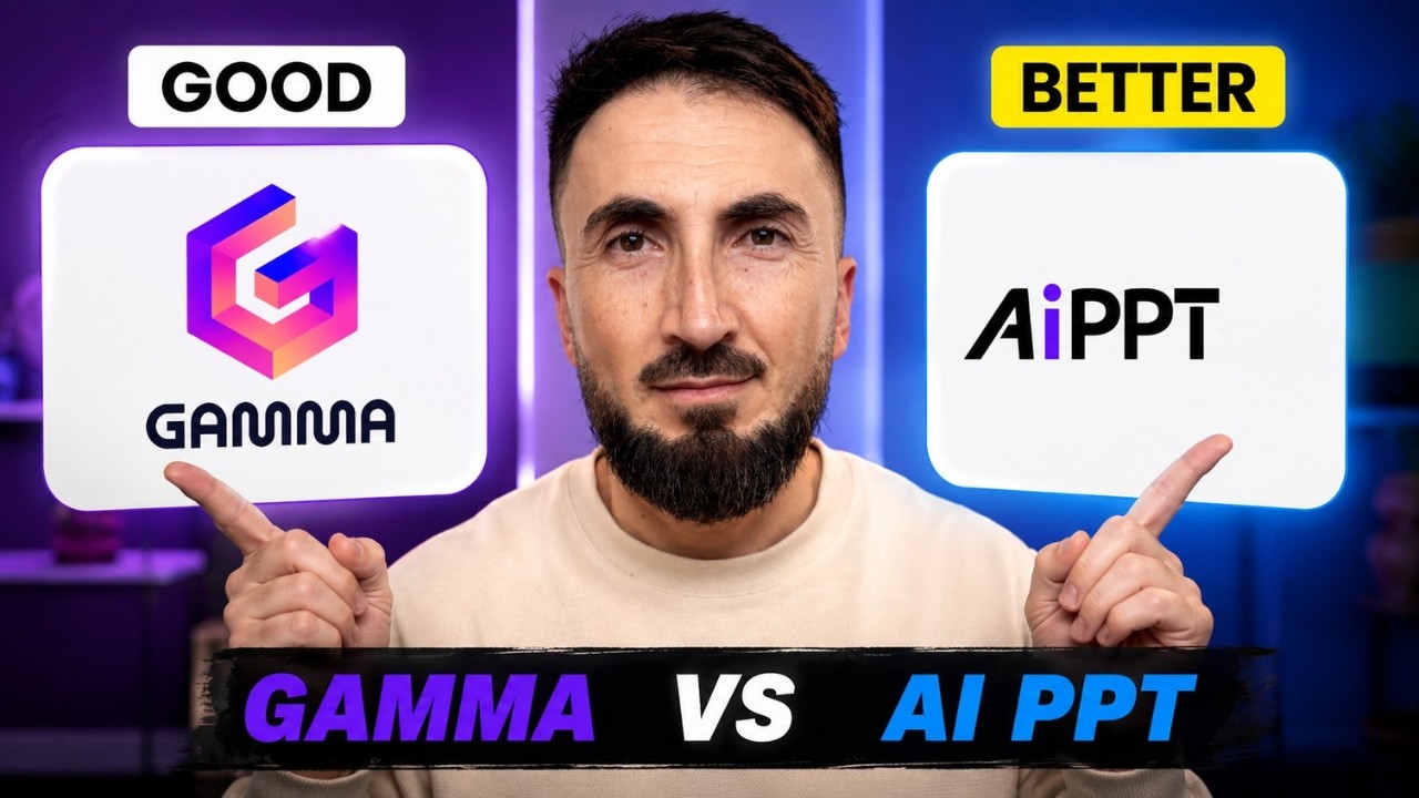 Лучший ИИ для презентаций? Обзор Gamma против AI PPT