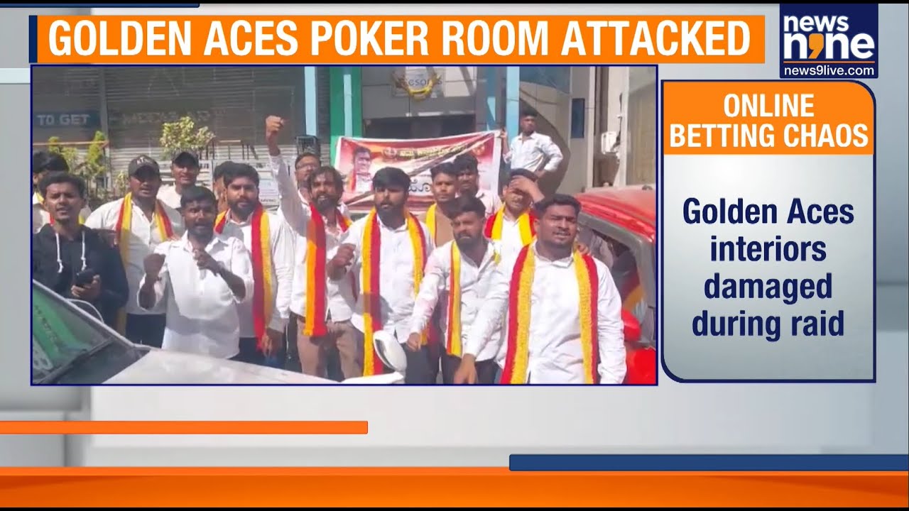 Pro-Kannada Group Raids Bangalore Poker Room | Koramangala Chaos | News9