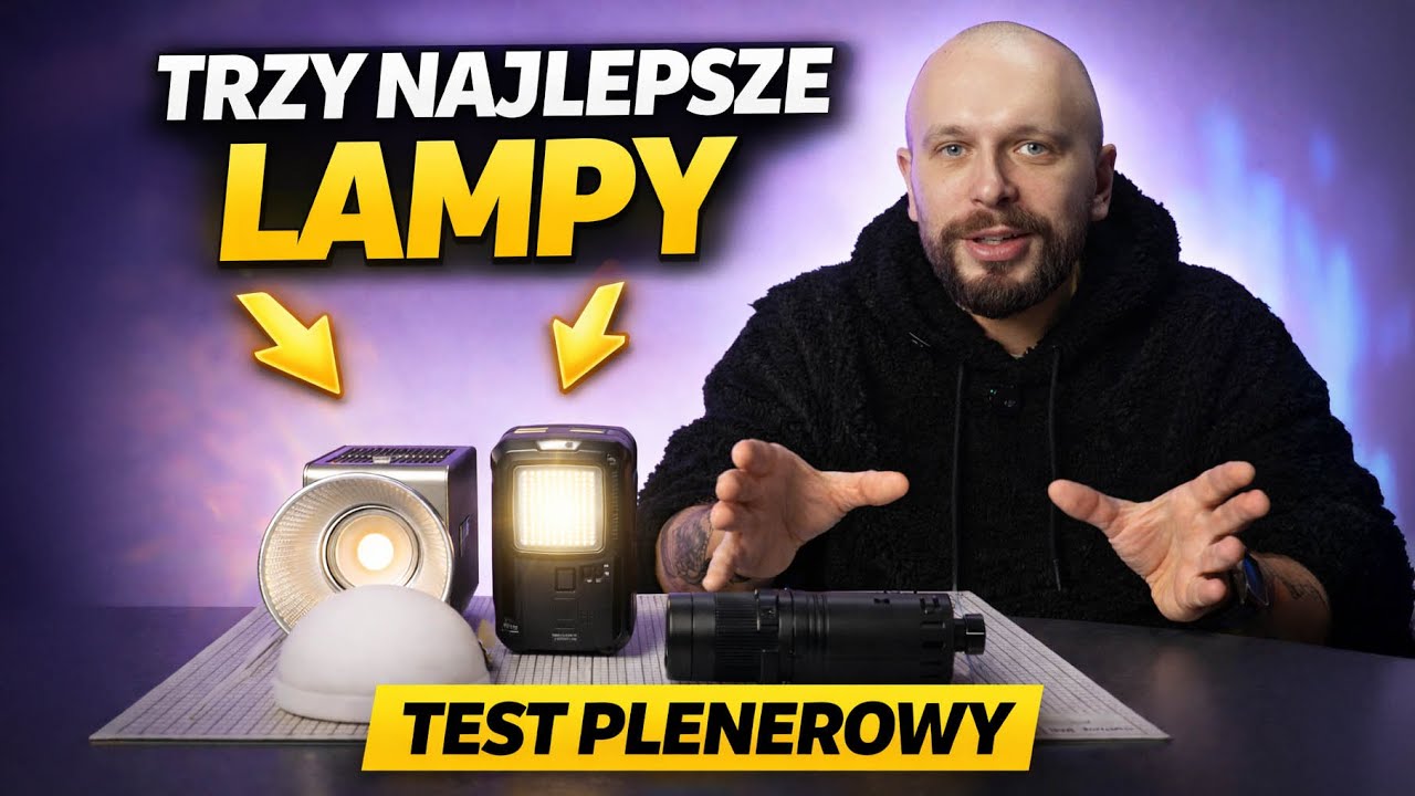 Trzy najlepsze lampy do zdjęć w plenerze – realny test