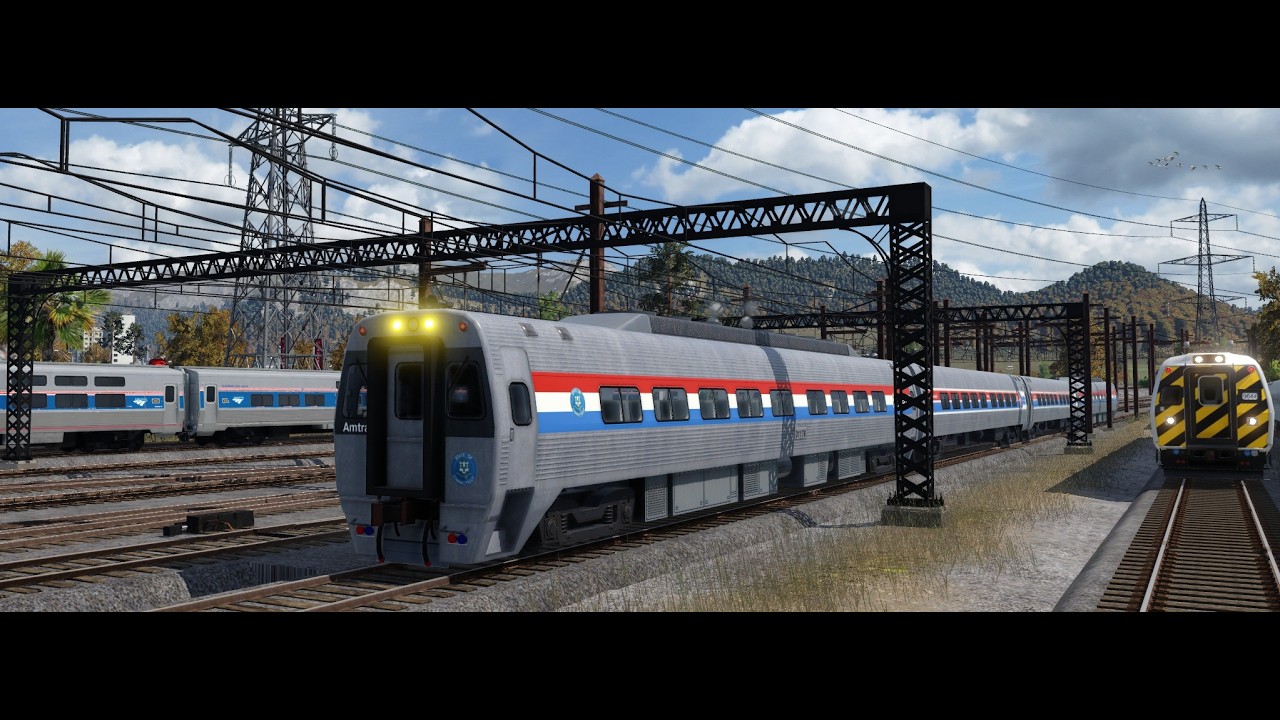 Transport Fever 2 Amtrak B Line Savannah to Columbia Population Feeder Line