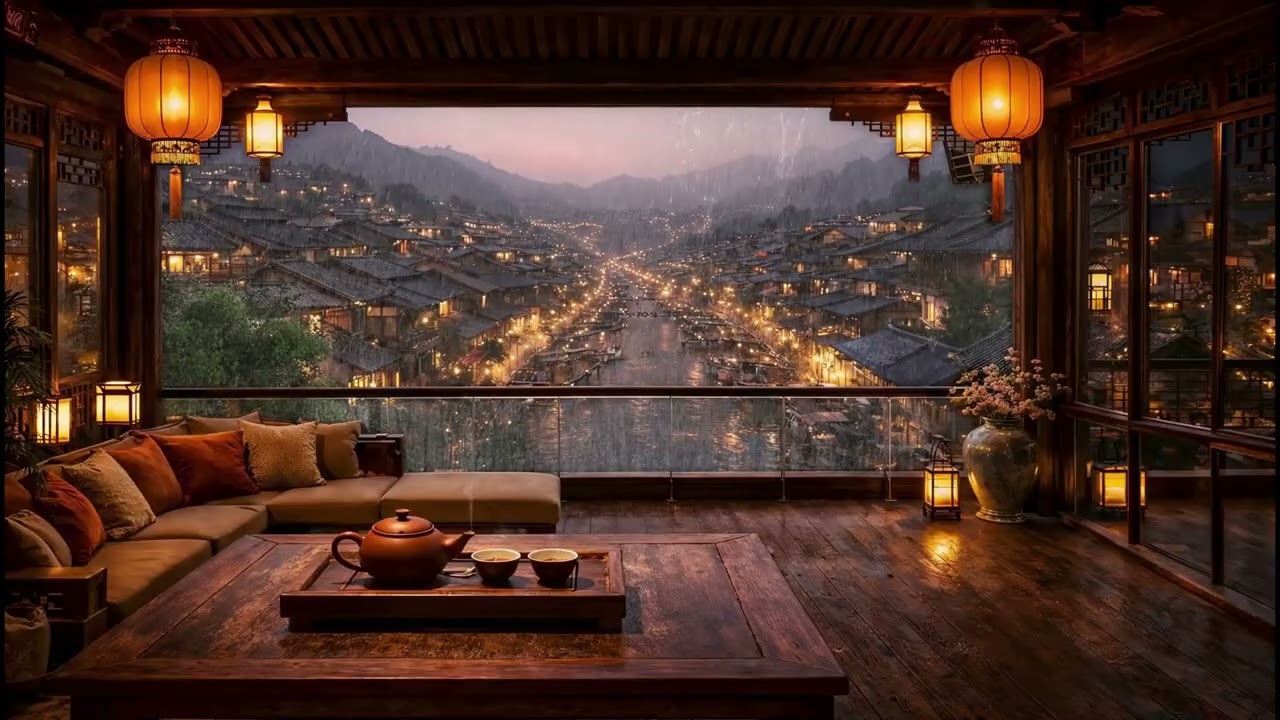 Ancient Chinese Music with Lofi Vibes | Guzheng & Erhu for Relaxing and Sleep.
