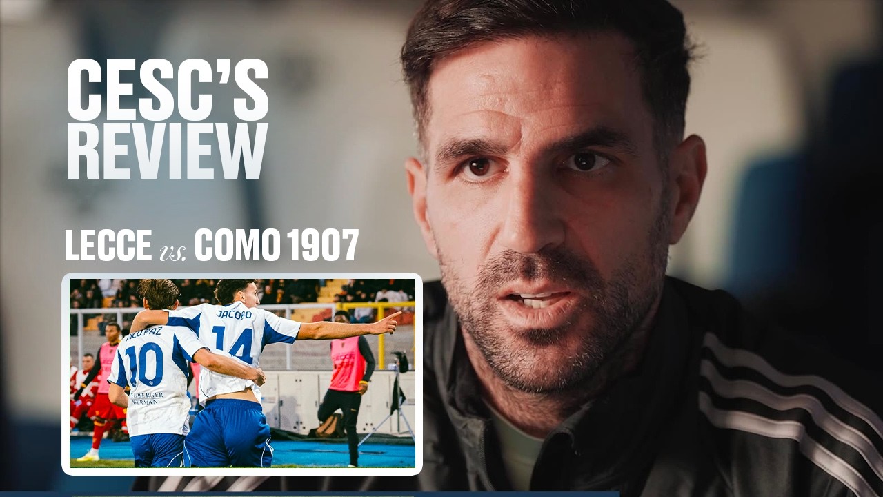 3 Goals, 3 Points for Us | Cesc F&agrave;bregas Review: Lecce vs Como #seriea #como1907