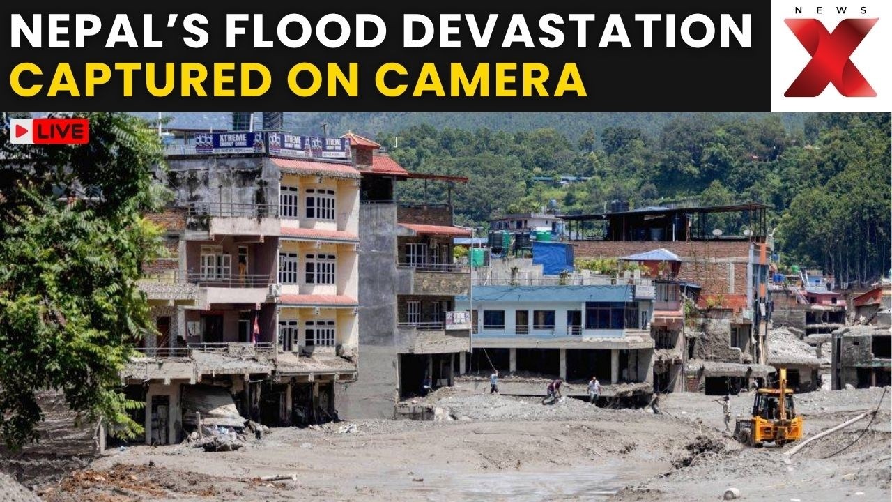Nepal Floods LIVE: Drone Footage Shows Devastation As Death Toll Hits 1,204 | NewsX