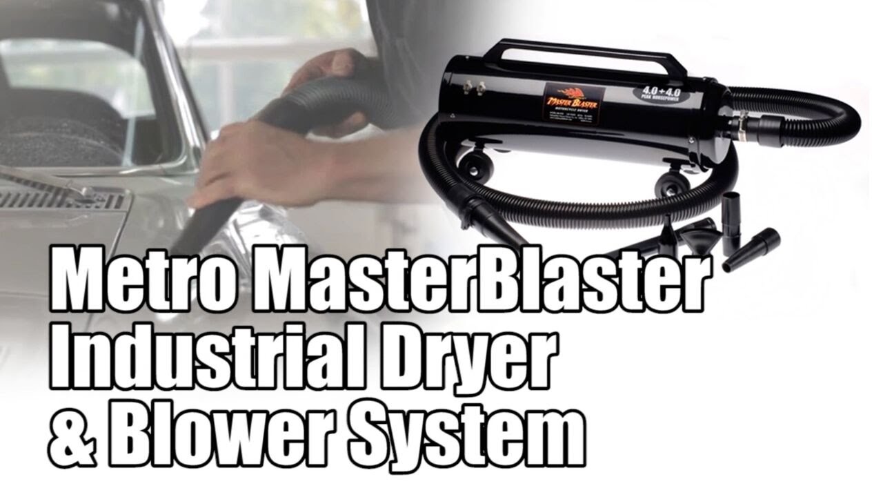 Metro MasterBlaster Industrial Dryer & Blower System - Chemical Guys Car Care