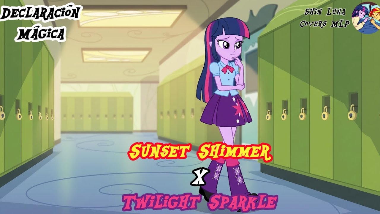 Sunset Shimmer y Twilight Sparkle: Declaración Mágica