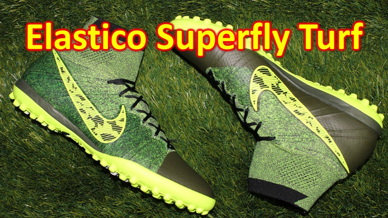 Nike Elastico Superfly Turf Midnight Fog/Volt - Unboxing + On Feet