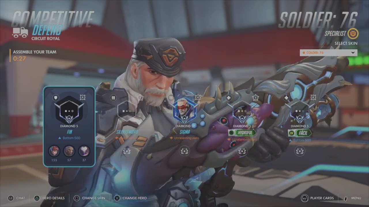 First  Ranked Daimond Match