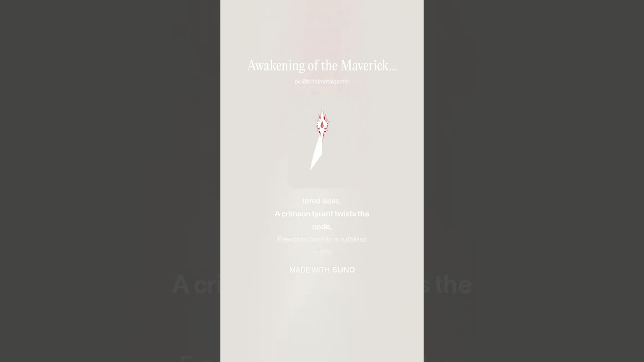 Awakening of the Maverick Hunter