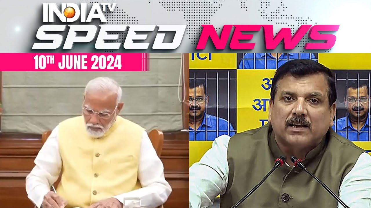 PM Modi signs first file, releases ₹20,000 crore for PM Kisan Nidhi scheme | 10 June | Speed News