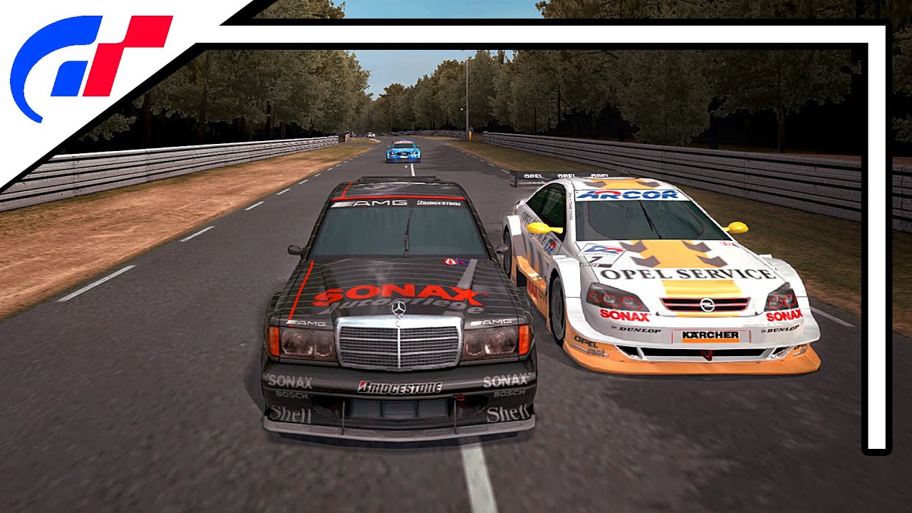 Gran Turismo 4 Spec II - DTM Battle - Le Mans - AMG Mercedes 190 E