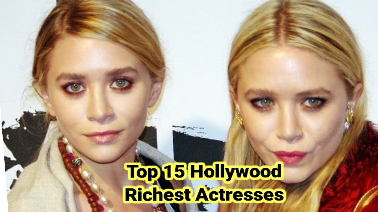 Top 15 Richest Hollywood Actresses 2022