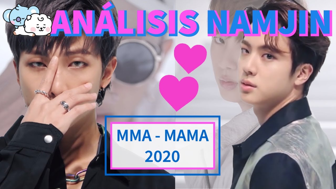 [ENG SUB] NAMJIN Analysis 🏆👯‍♂️ (BTS MAMA - MMA 2020)