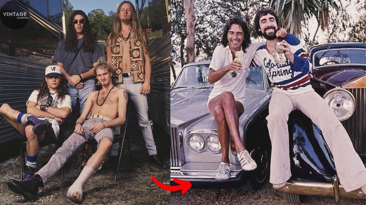 🎸 Classic Rock Icons (1970s–1990s): 50 Rare & Timeless Vintage Photos | Echo of Rock