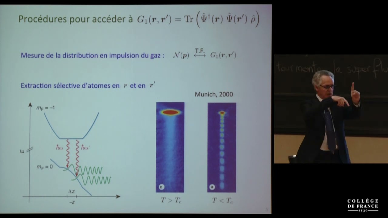 Cohérence quantique et superfluidité dans les gaz atomiques (2) - Jean Dalibard (2015-2016)