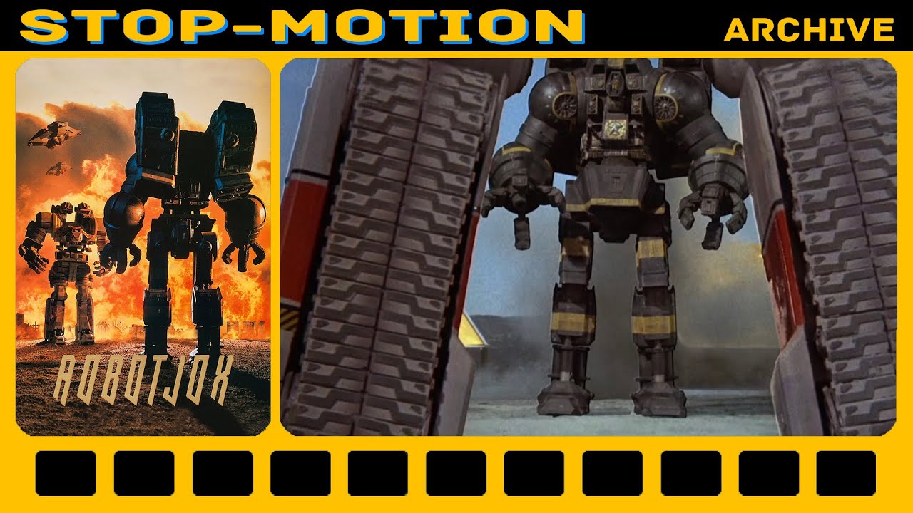 Robot Jox (1989) Stop-Motion shots.