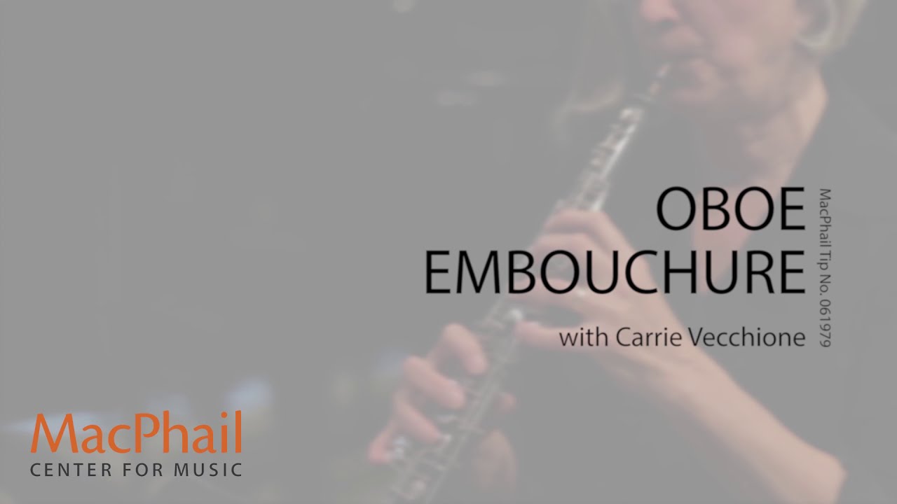 Oboe Embouchure