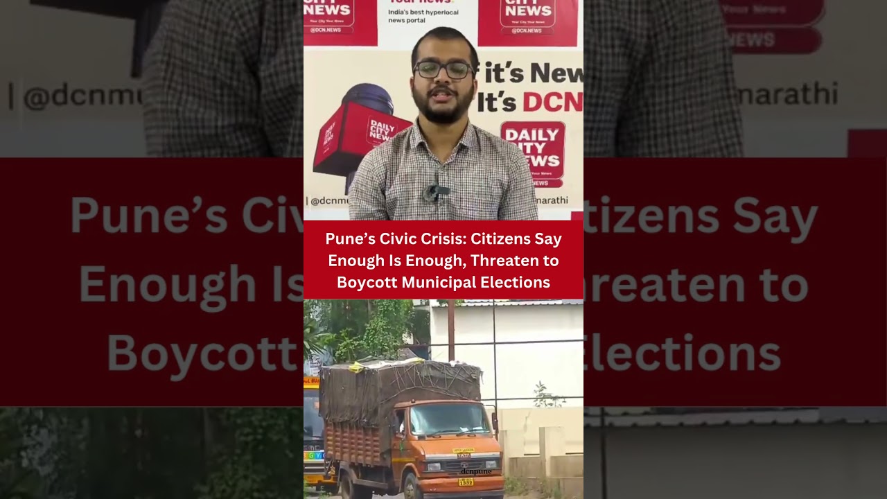 Pune&rsquo;s Civic Crisis: Citizens Say Enough Is Enough, Threaten to Boycott Municipal Elections