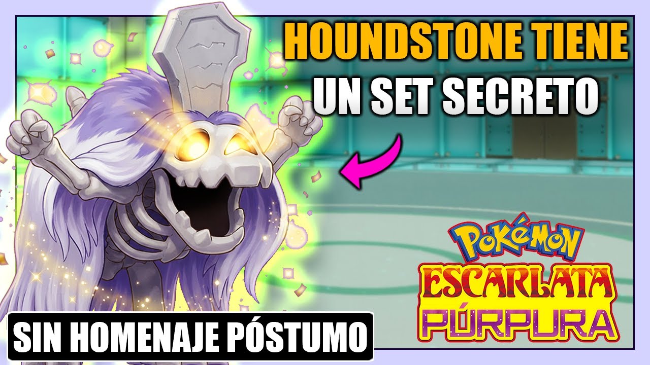 HOUNDSTONE con ESTO que NO USA NADIE es TREMENDO POKÉMON hasta que JUEGAS vs UN PRO INCREÍBLE