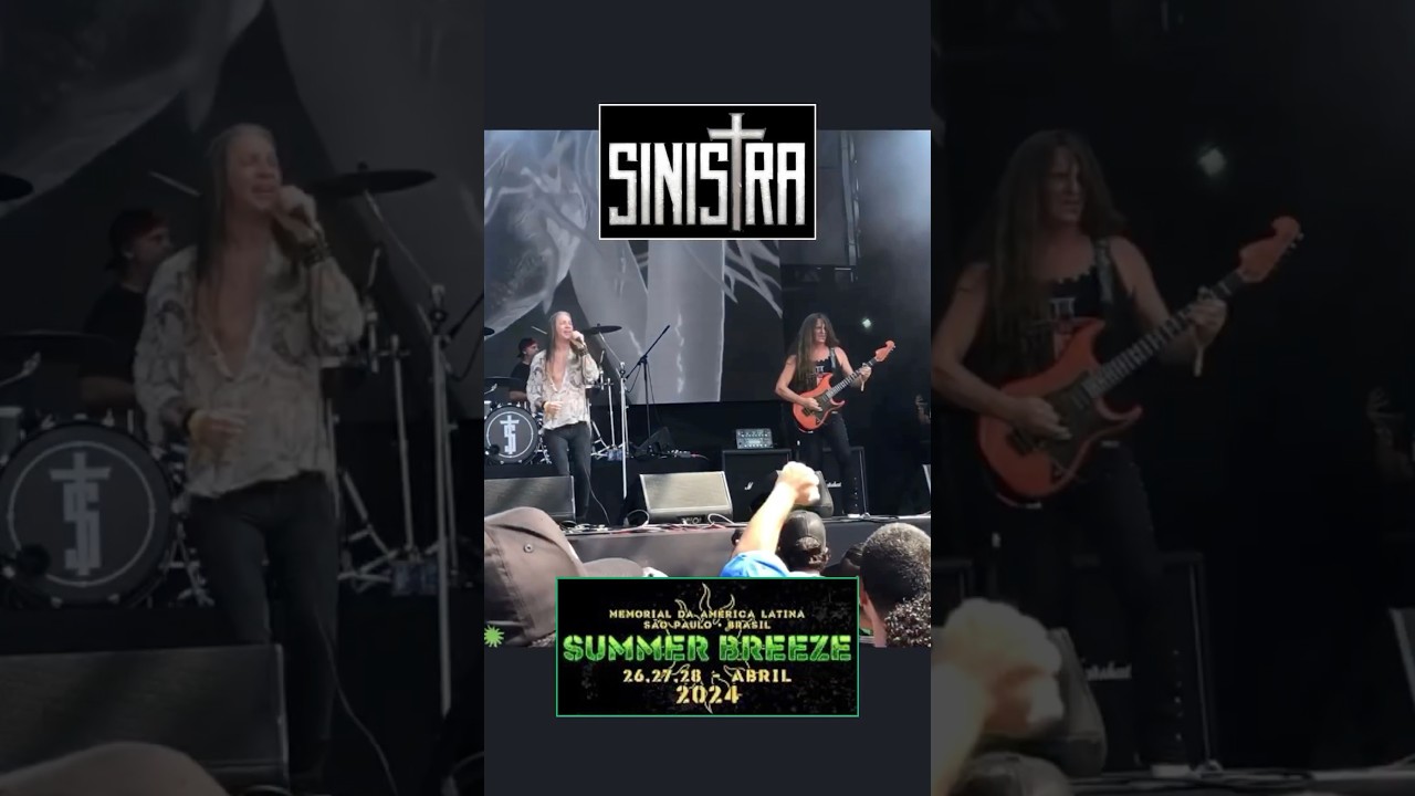 SINISTRA 🎫 Edu Ardanuy guitar solo @Summer Breeze Brasil 2024 | #sinistra #eduardanuy #hardrock